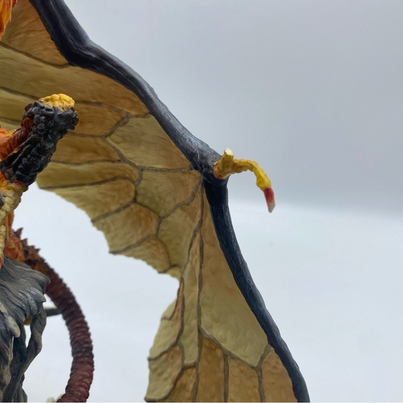 Andrew Bill Verbum Magus Renascence Dragon Sculpture 0060 / 2000 Handmade 2001 - Picture 10 of 12